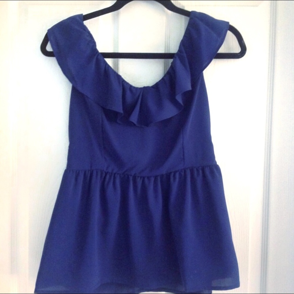 Royal Blue Top